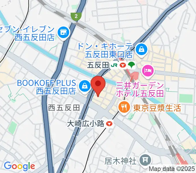 ボーカル道場K's VOXの地図