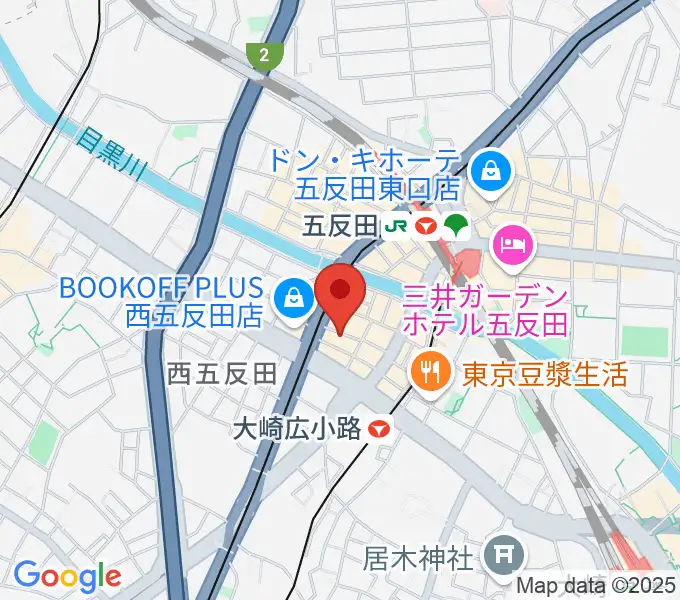 ボーカル道場K's VOXの地図