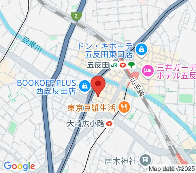 ボーカル道場K's VOXの地図
