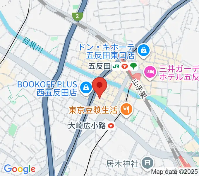 ボーカル道場K's VOXの地図