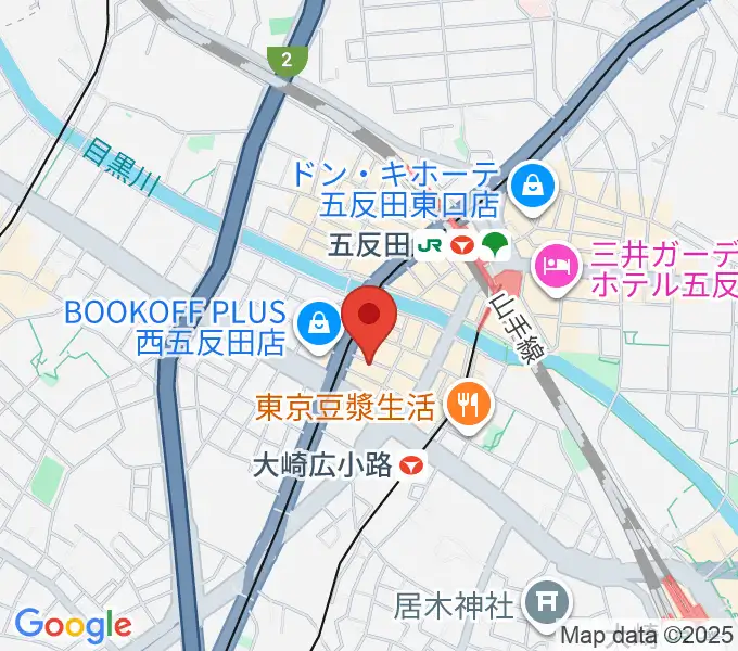 ボーカル道場K's VOXの地図