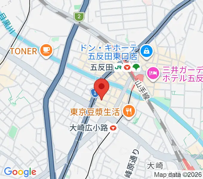 ボーカル道場K's VOXの地図