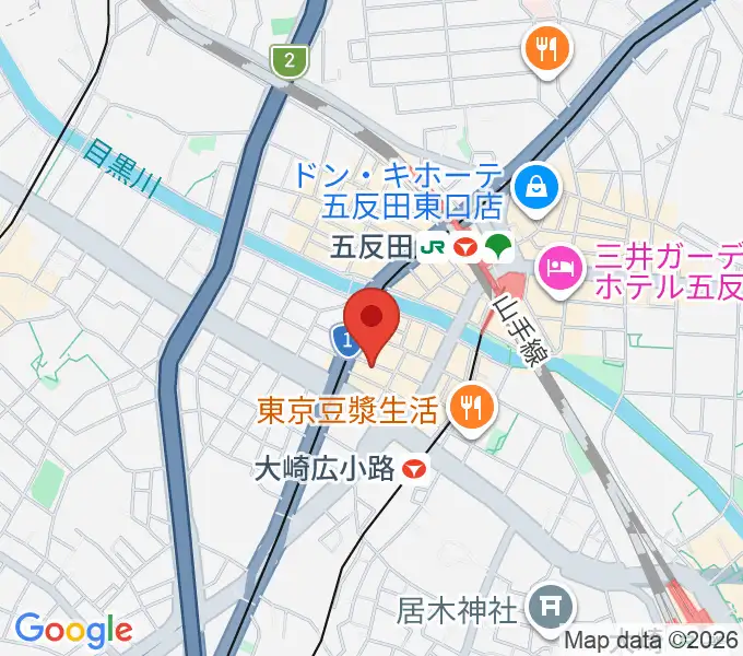 ボーカル道場K's VOXの地図