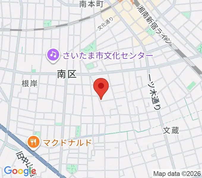 生田流正派 中川雅玲 琴・三味線教室の地図