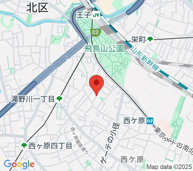 飛鳥音楽学園の地図