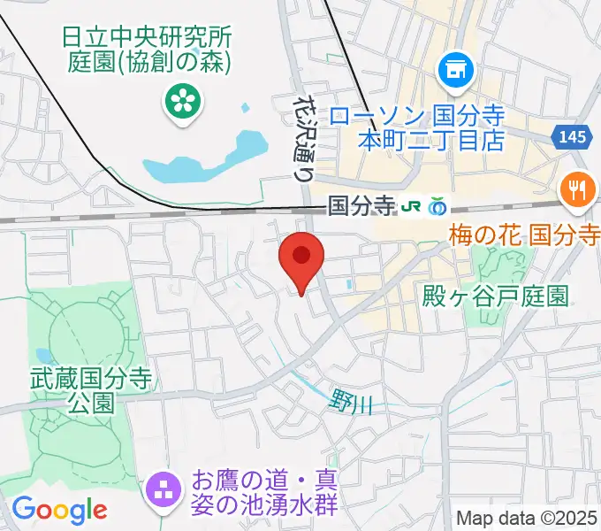 カルド音楽教室の地図