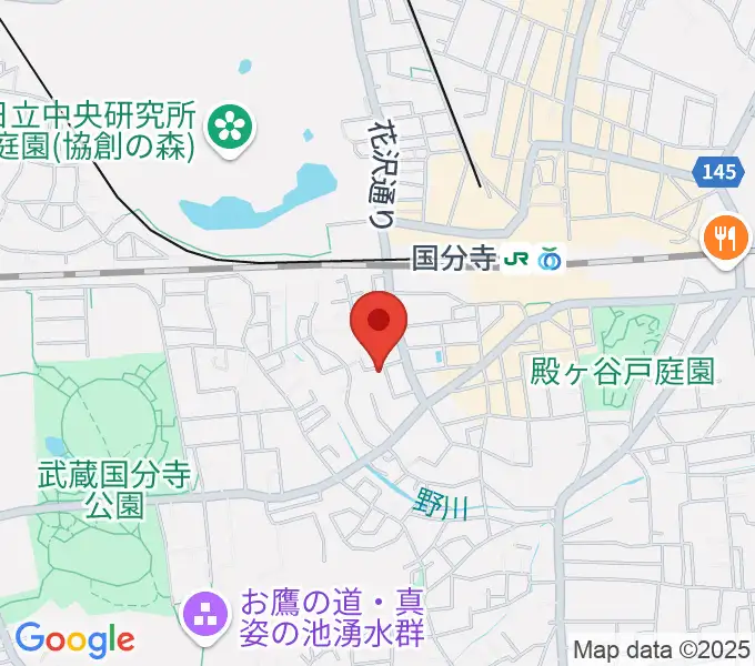 カルド音楽教室の地図