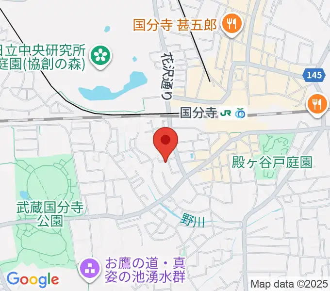 カルド音楽教室の地図