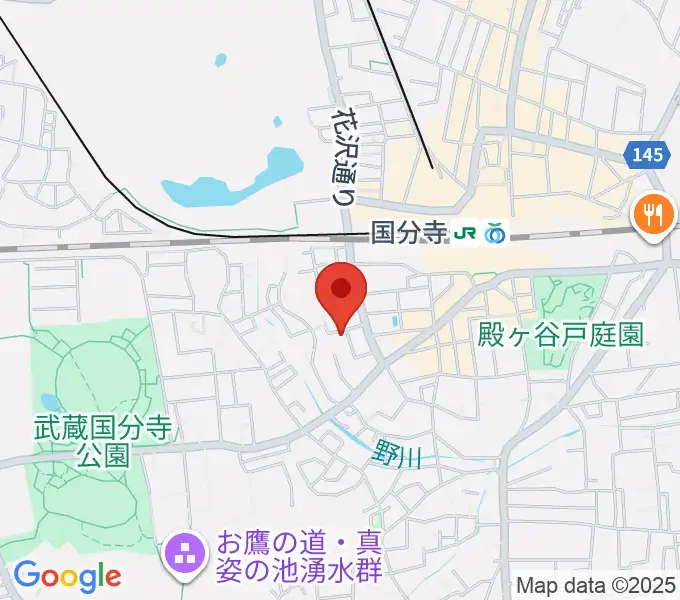 カルド音楽教室の地図