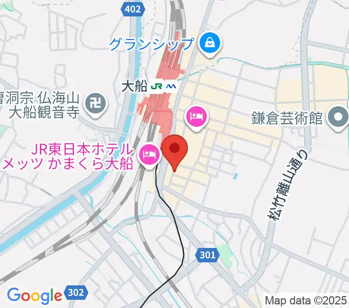 ソニアボーカル教室の地図