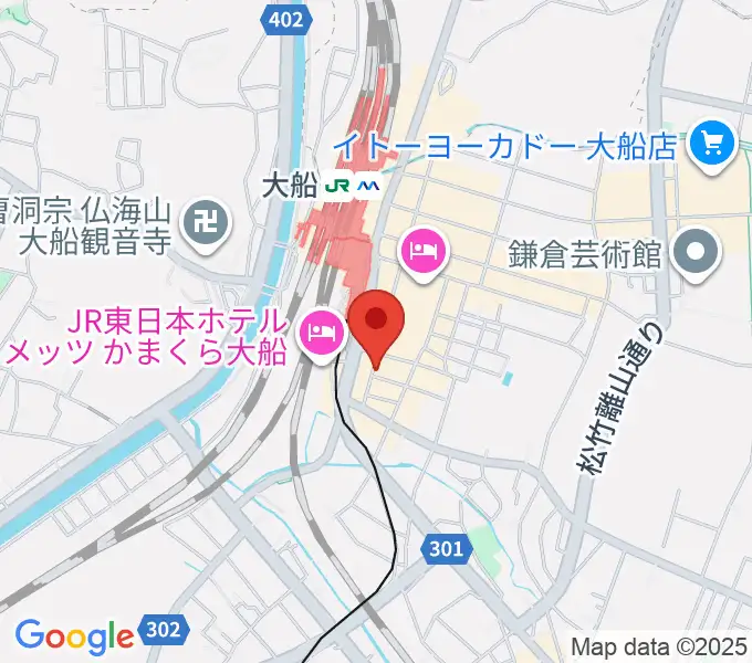 ソニアボーカル教室の地図