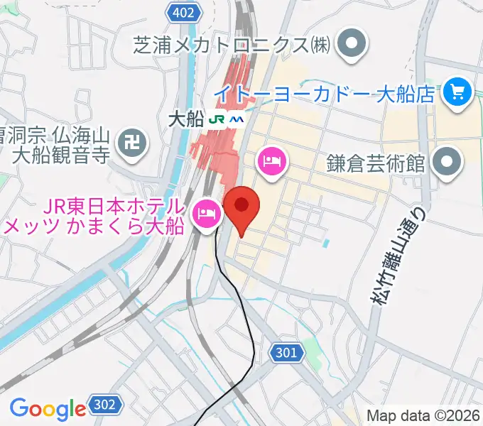 ソニアボーカル教室の地図