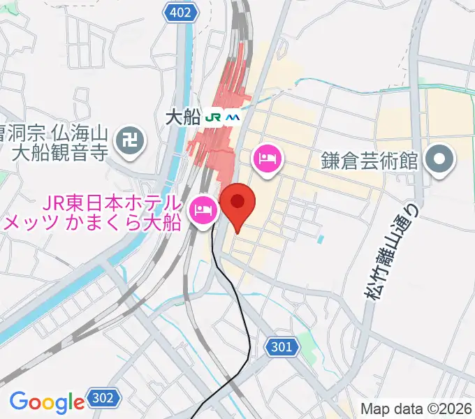ソニアボーカル教室の地図