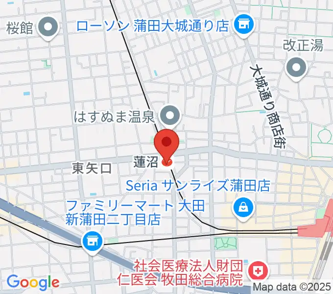 齋藤春美おこと三味線教室の地図