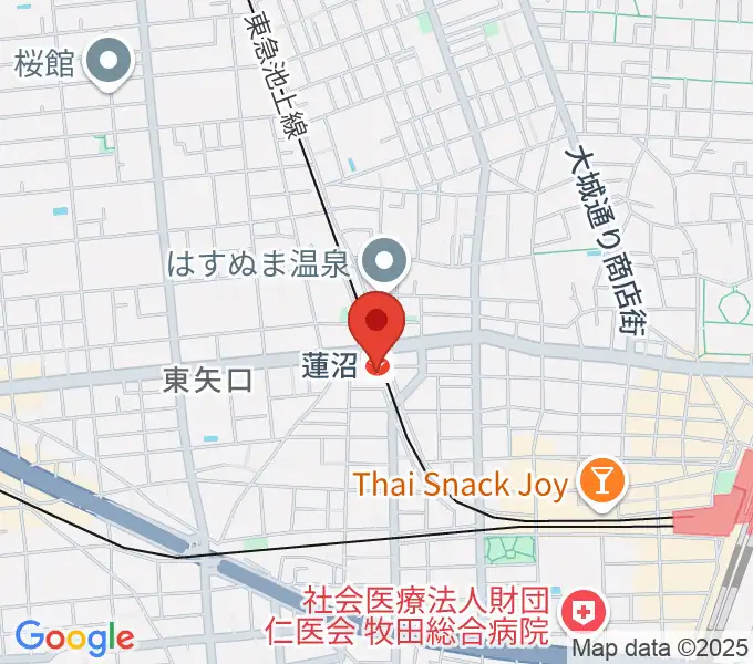 齋藤春美おこと三味線教室の地図