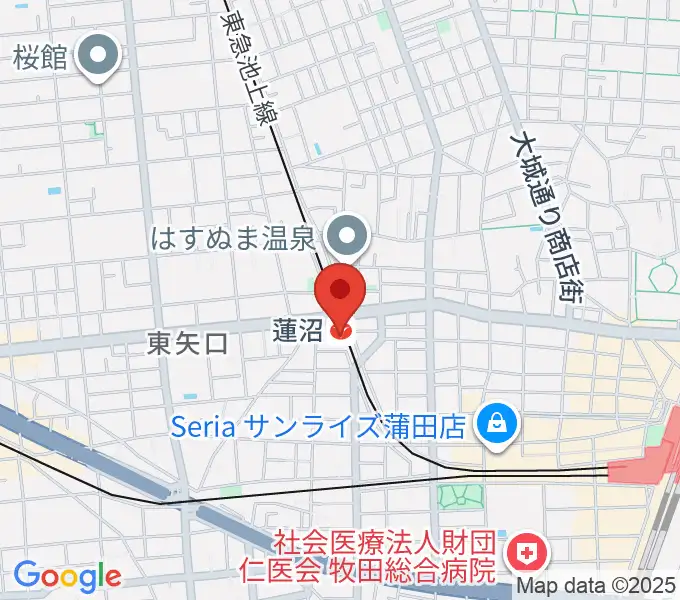 齋藤春美おこと三味線教室の地図