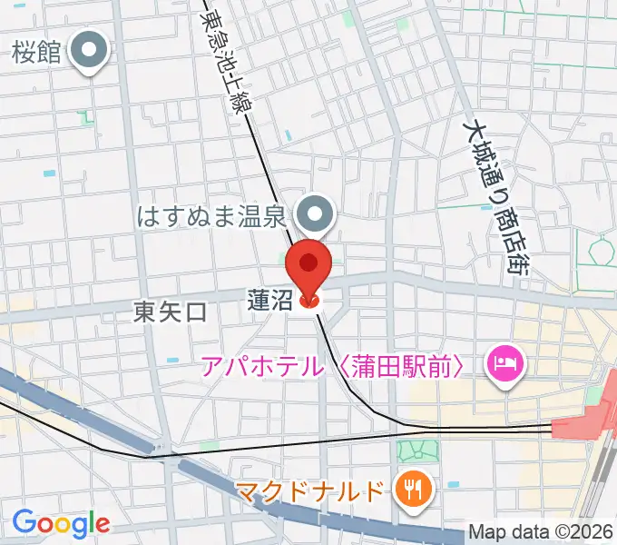 齋藤春美おこと三味線教室の地図