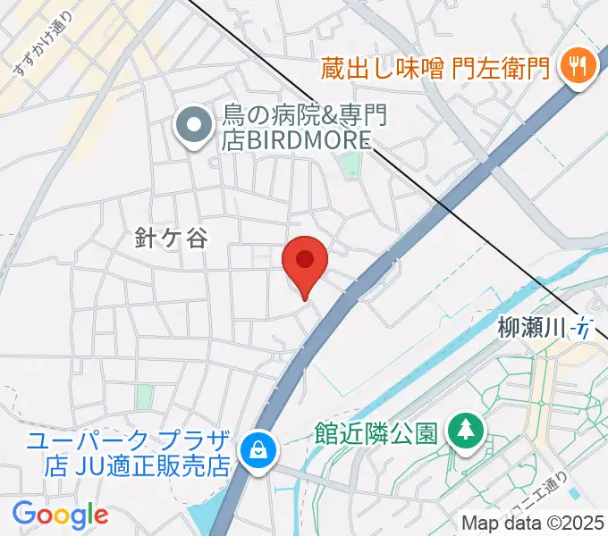 ドラム&パーカッションスクール トラストの地図