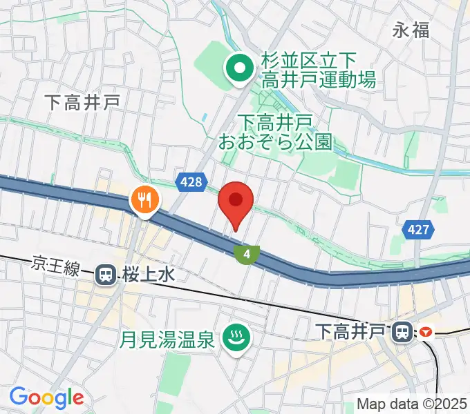 飯田ジャズスクールの地図