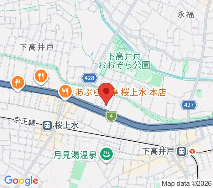 飯田ジャズスクールの地図