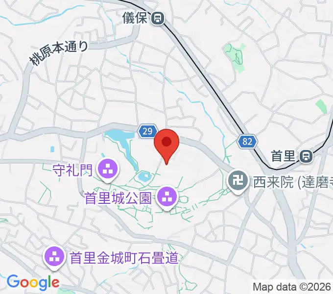 沖縄県立芸術大学 音楽学部の地図