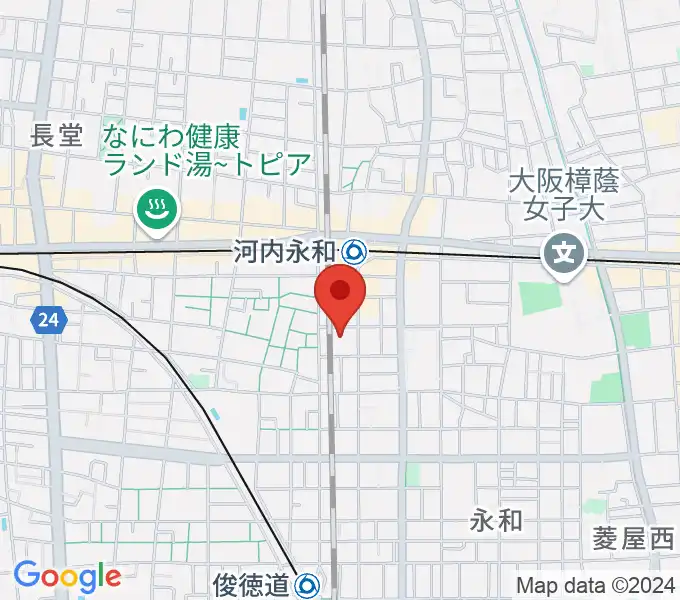 アトリエ遊の地図