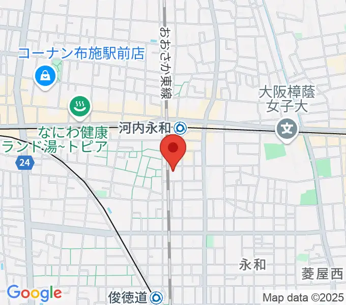 アトリエ遊の地図