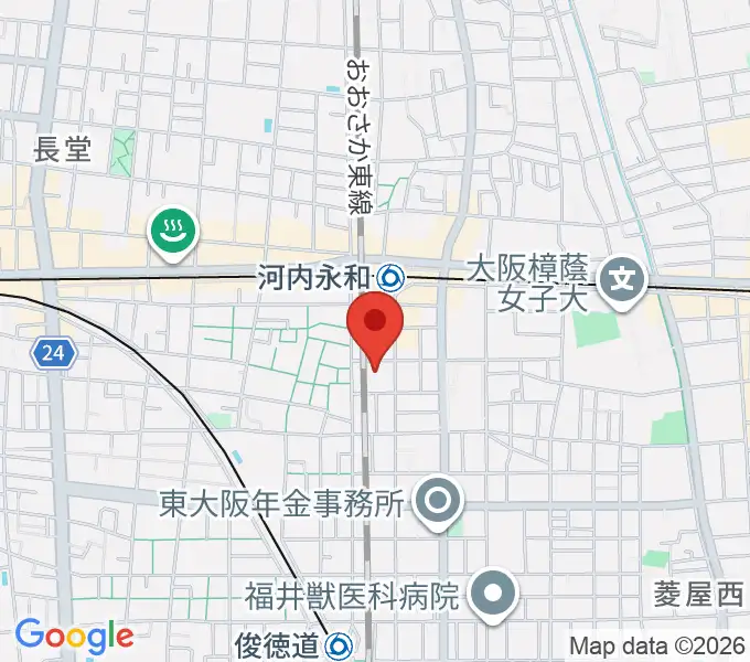 アトリエ遊の地図