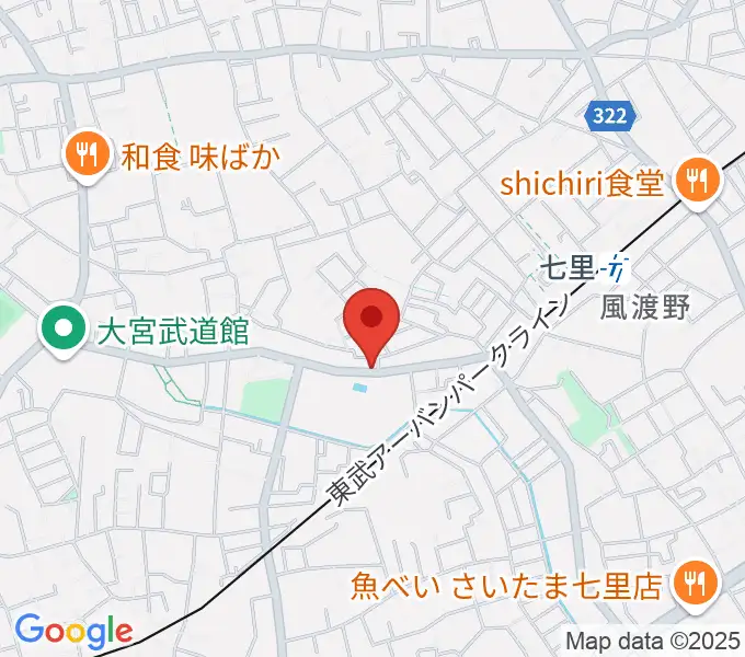 塚本音楽学院の地図