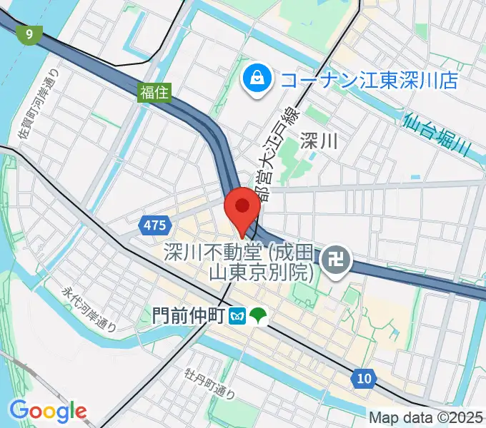 PAN VILLAGEの地図