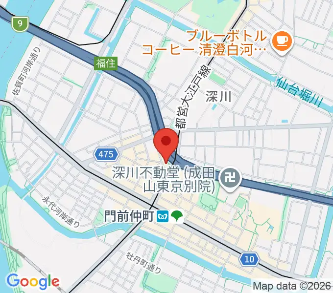 PAN VILLAGEの地図