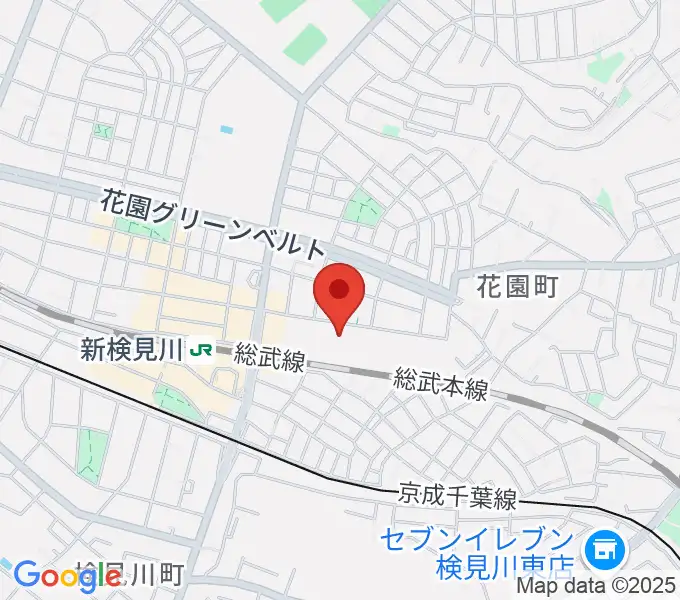 ベル･ミュージック･ラボの地図
