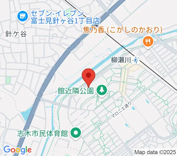 市橋邦楽教室の地図