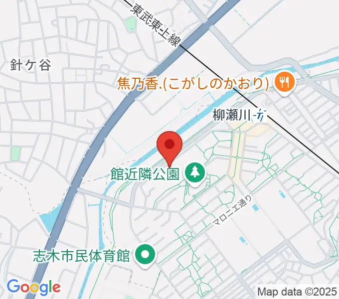市橋邦楽教室の地図