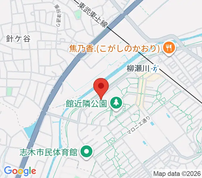 市橋邦楽教室の地図