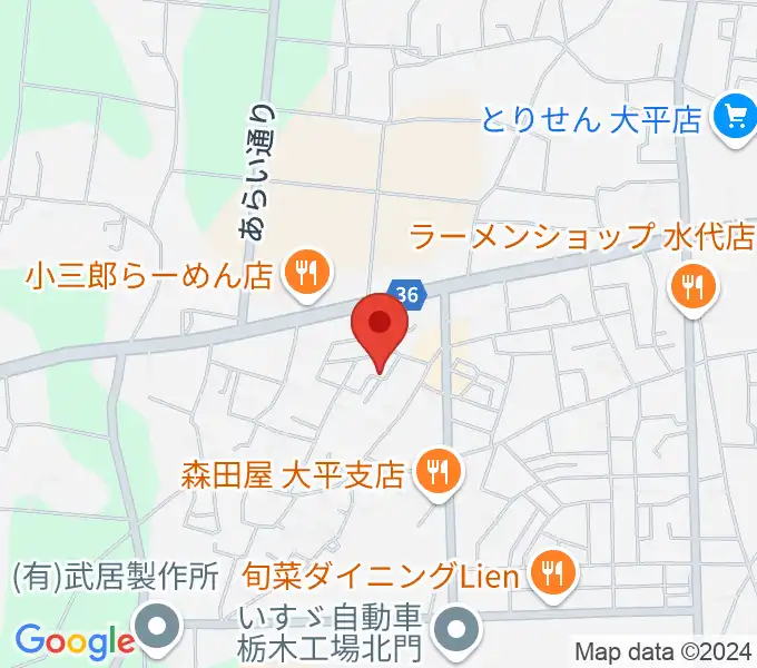 カルチャーハウス エスポワールの地図