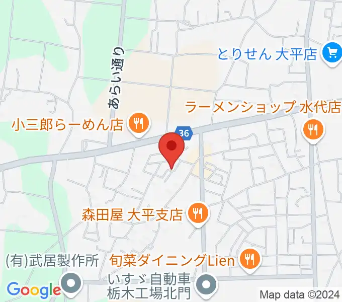 カルチャーハウス エスポワールの地図