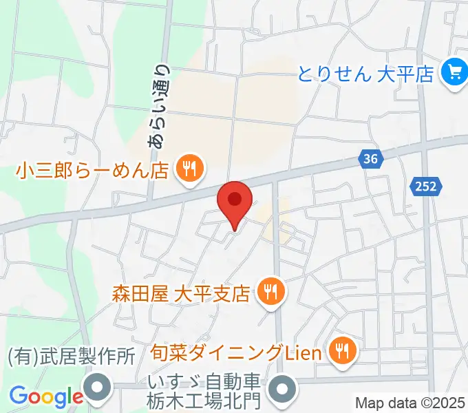 カルチャーハウス エスポワールの地図