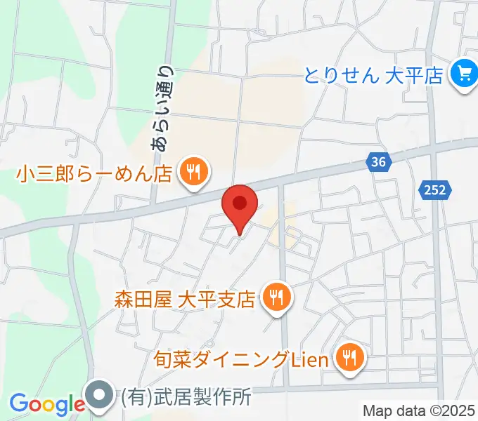 カルチャーハウス エスポワールの地図