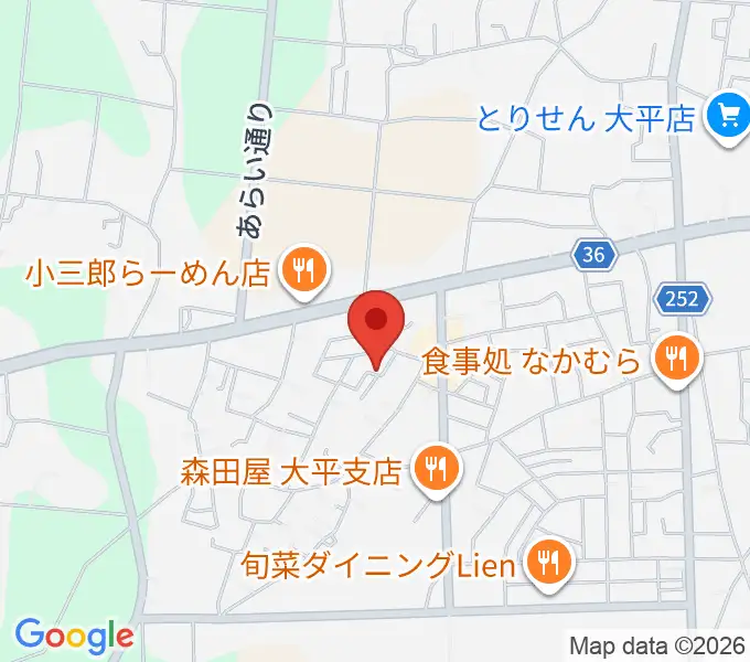 カルチャーハウス エスポワールの地図