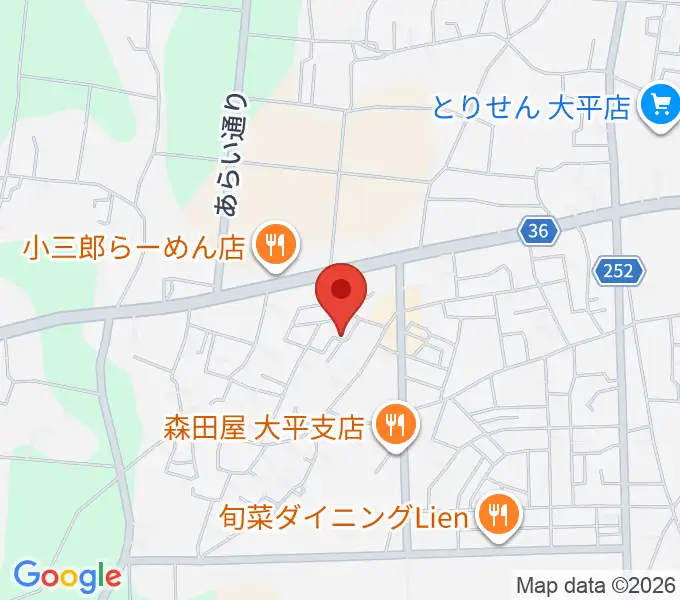 カルチャーハウス エスポワールの地図