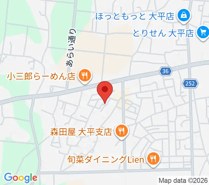 カルチャーハウス エスポワールの地図