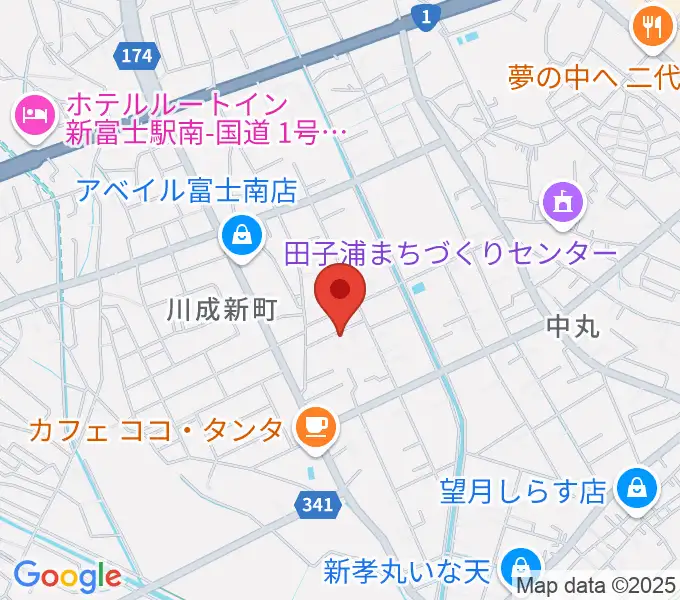かやはら音楽教室 川成島教室の地図