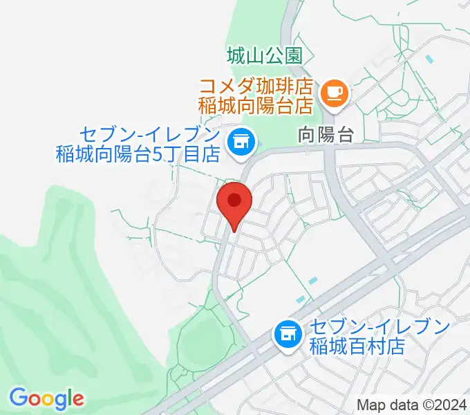 向陽台ミュージック・バルーンの地図