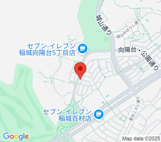 向陽台ミュージック・バルーンの地図