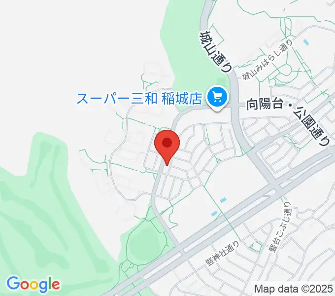 向陽台ミュージック・バルーンの地図