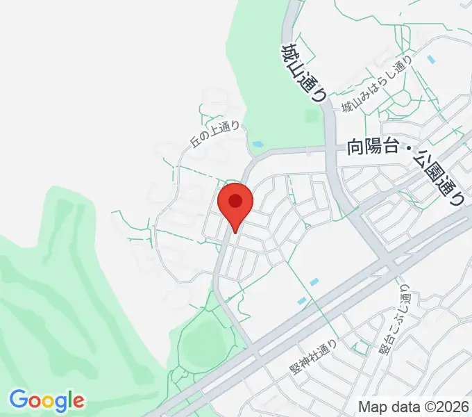 向陽台ミュージック・バルーンの地図