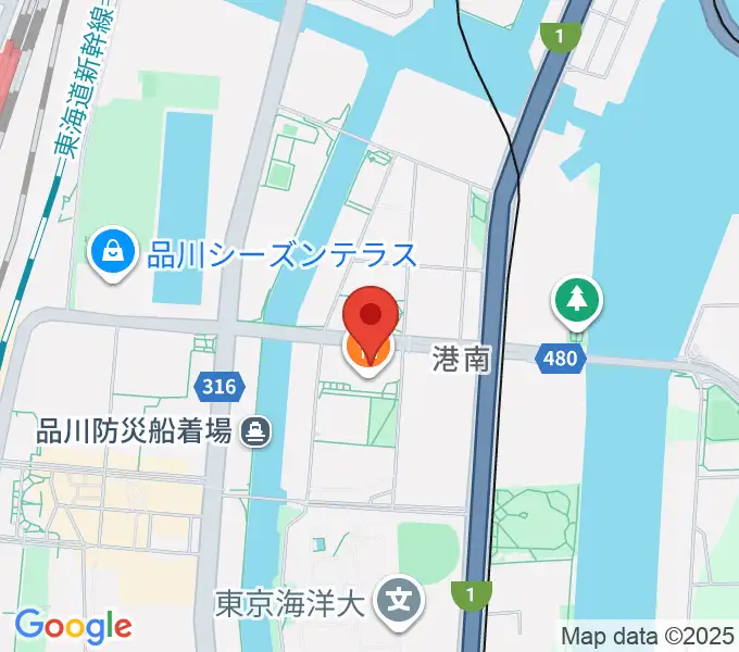 カワイ音楽教室 MS品川の地図