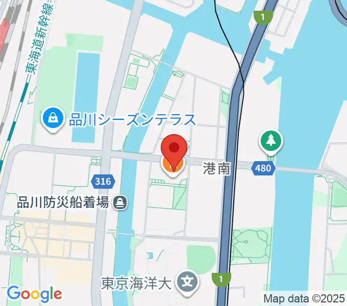 カワイ音楽教室 MS品川の地図