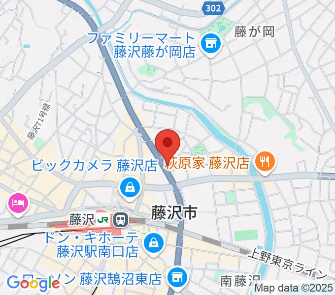 国際新堀芸術学院の地図